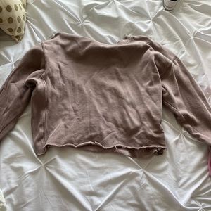 cropped sweater